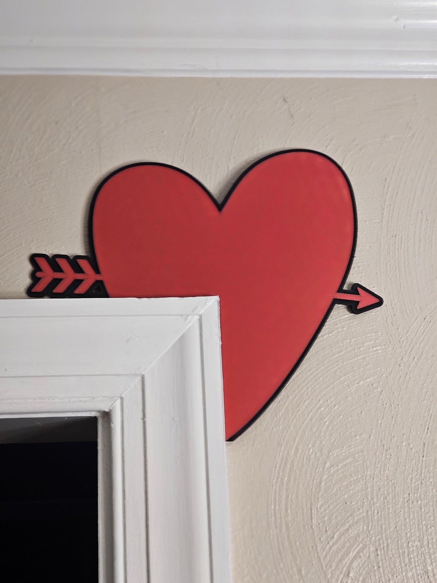 Valentines Day Door Frame Door Topper Hanger Heart
