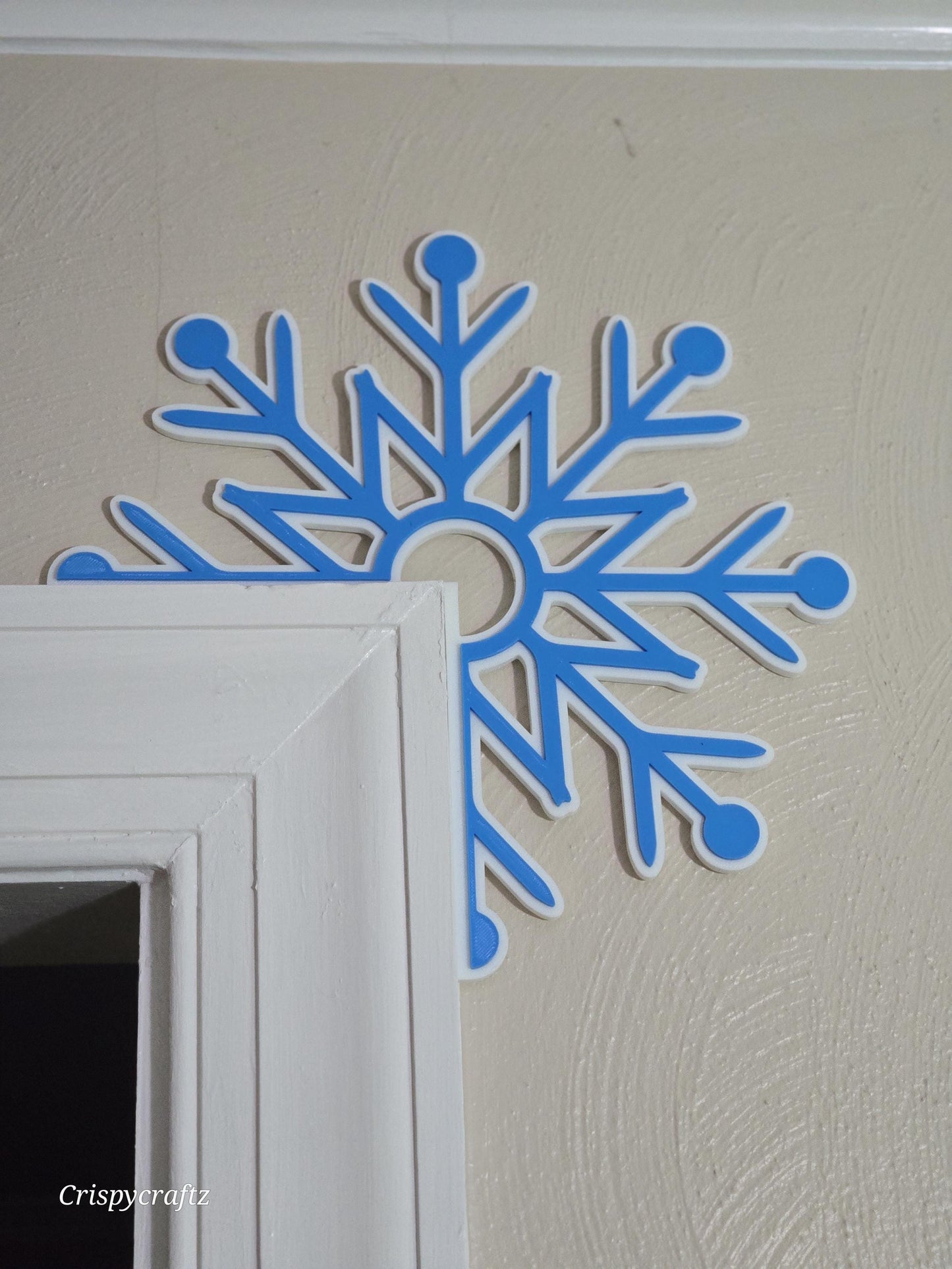 Christmas Snowflake Door Hanger Door Toppers