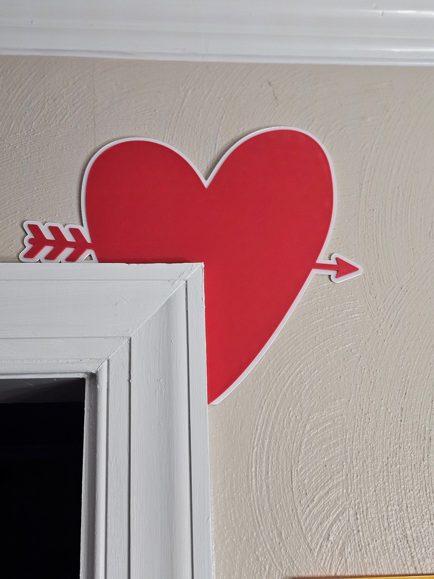 Valentines Day Door Frame Door Topper Hanger Heart