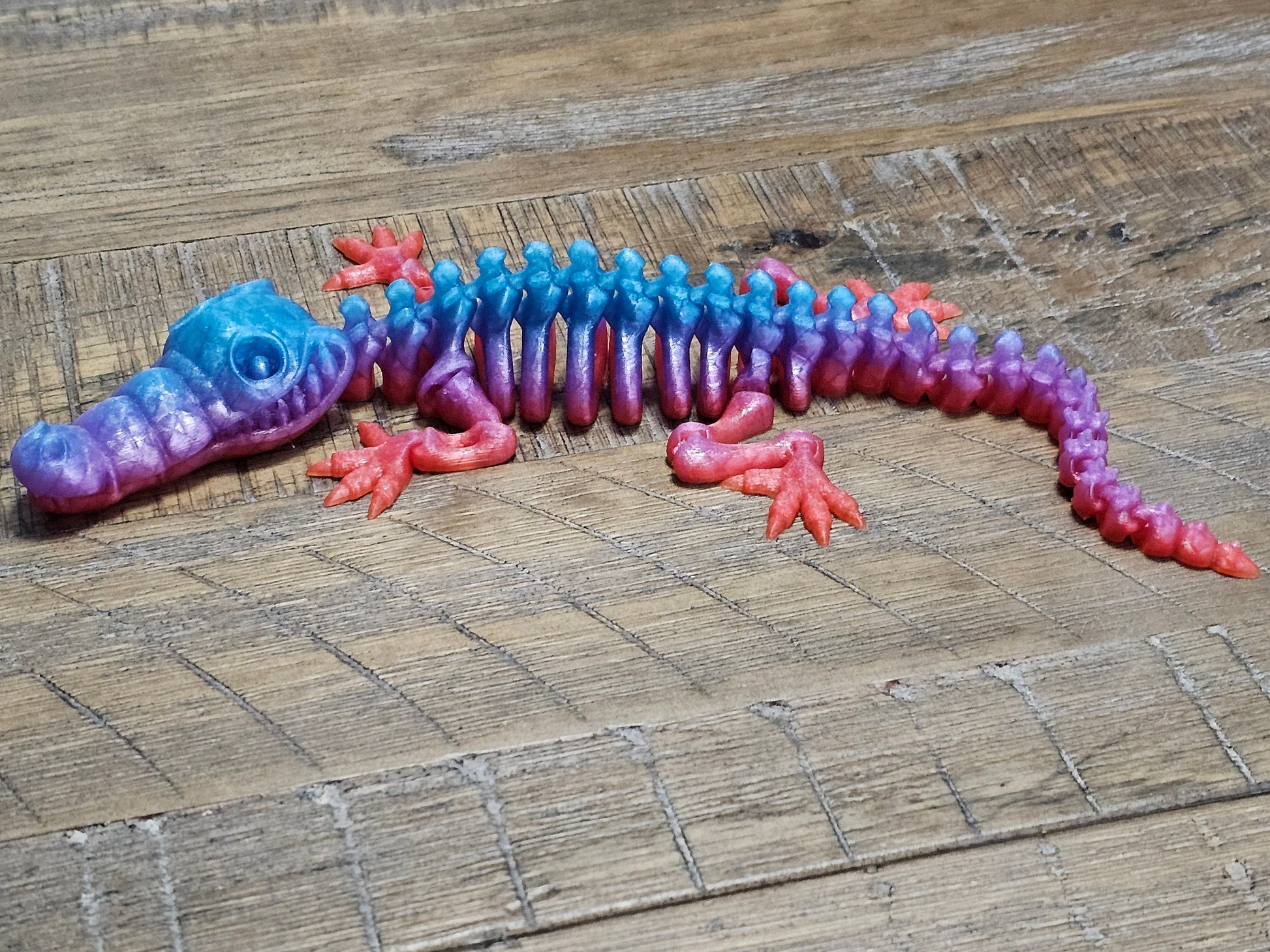 13" Flexi Skelton Aligator