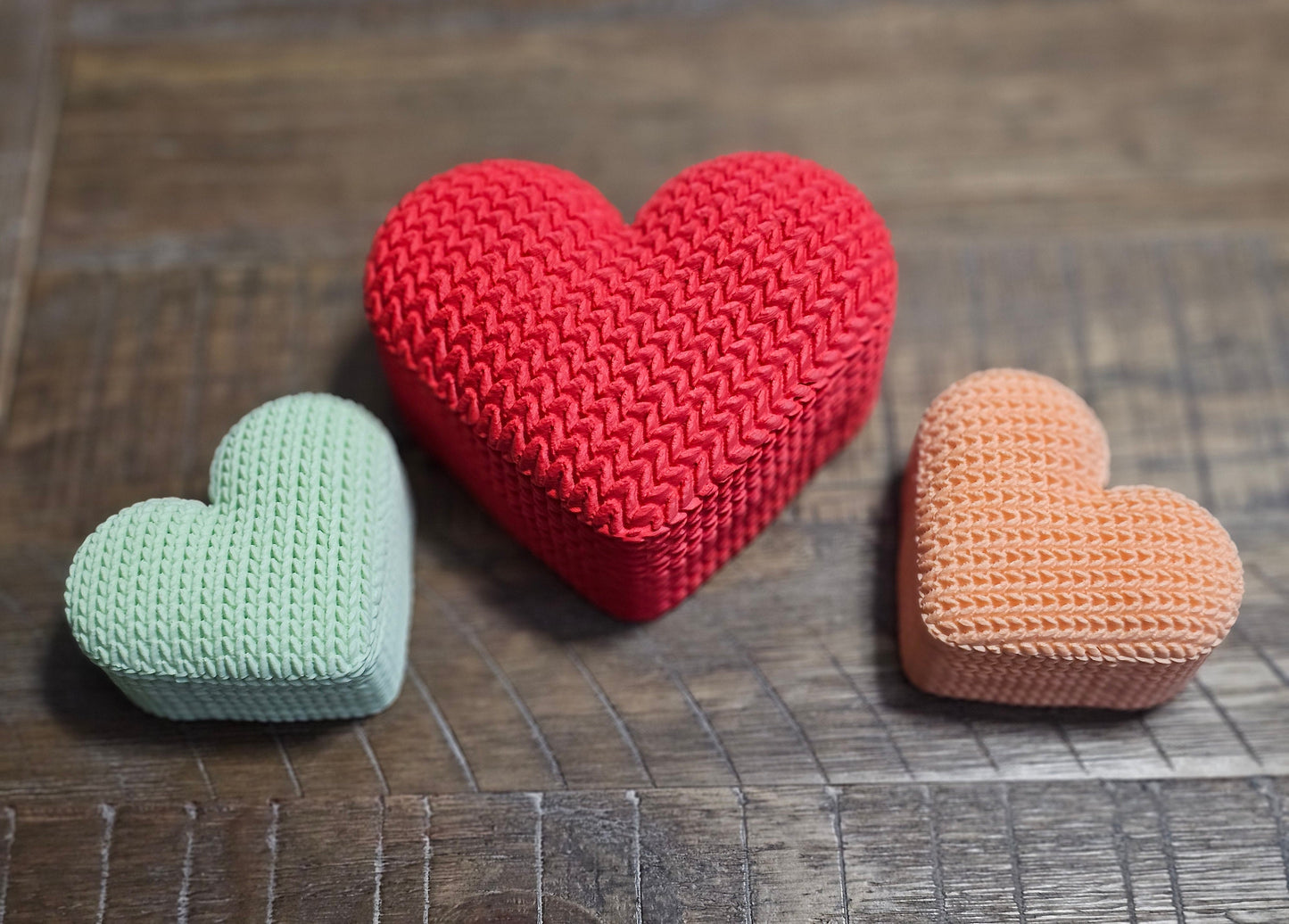 Heart Shaped Jewelry Box Crochet