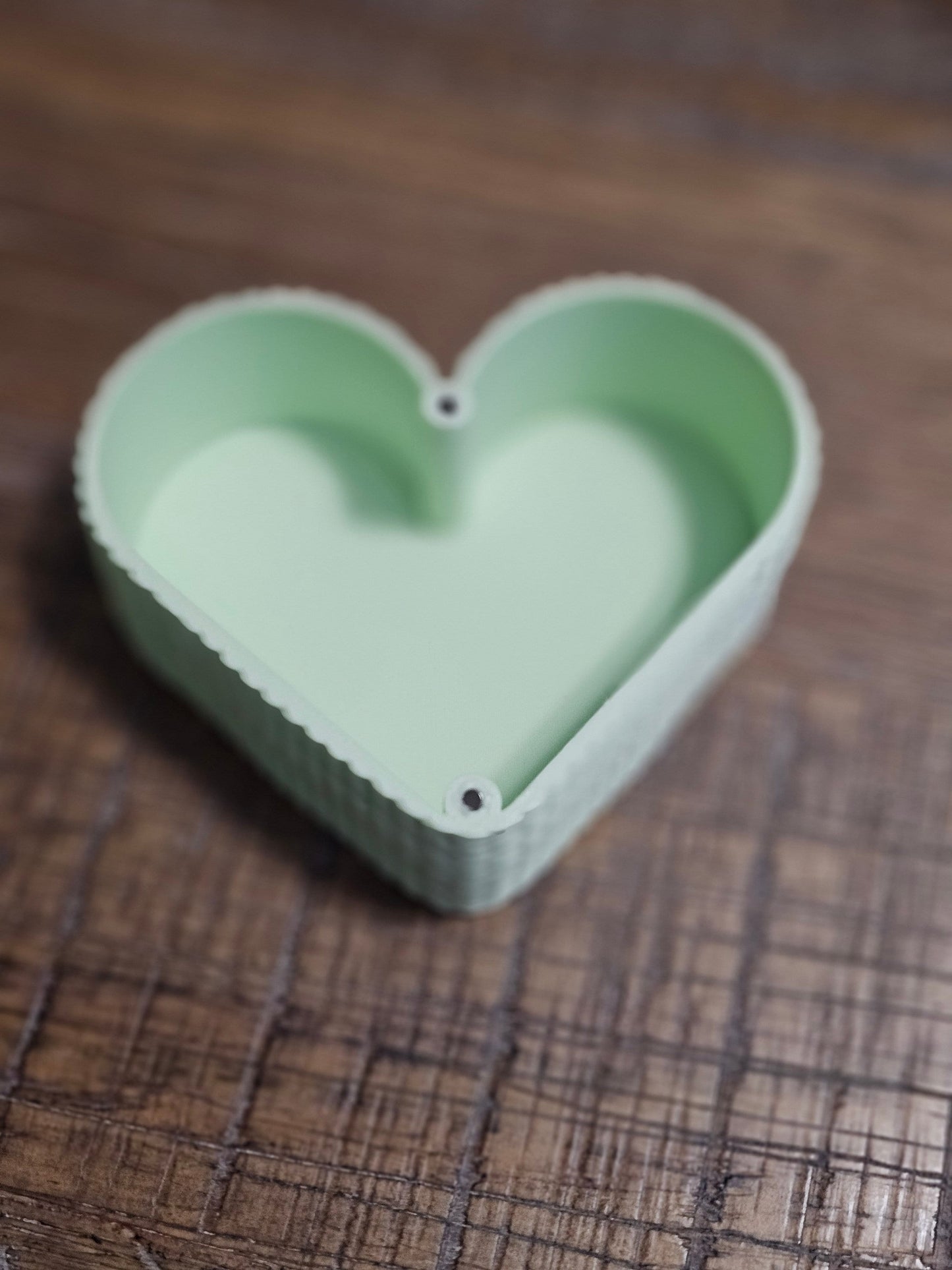 Heart Shaped Jewelry Box Crochet