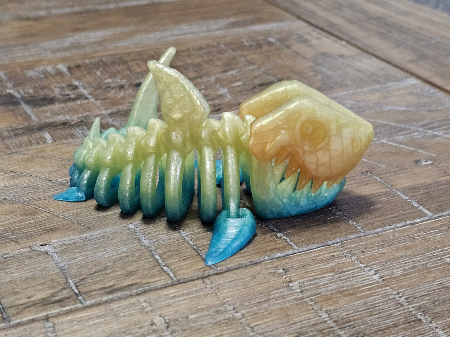 7.5" Flexi Skeleton Shark with moving mouth!