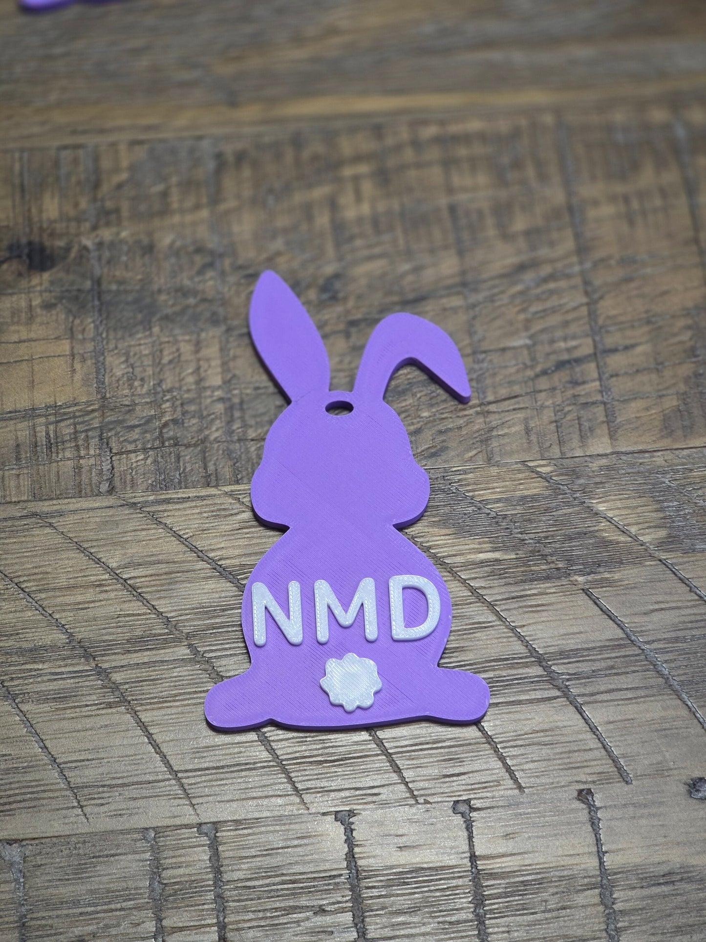 Easter Basket Tag with Customizable Initials
