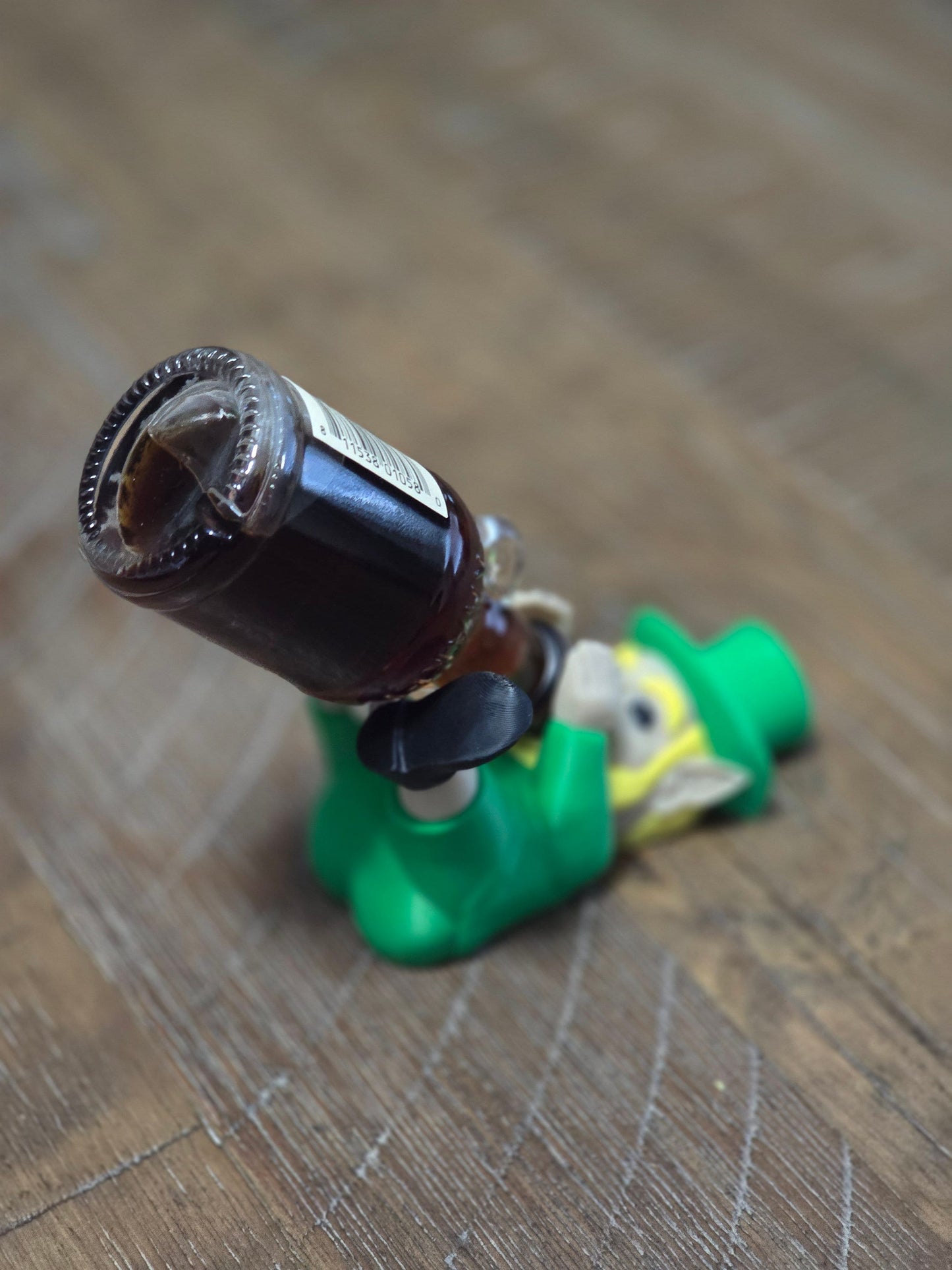 Leprechaun Drinking Mini Bottle Holder