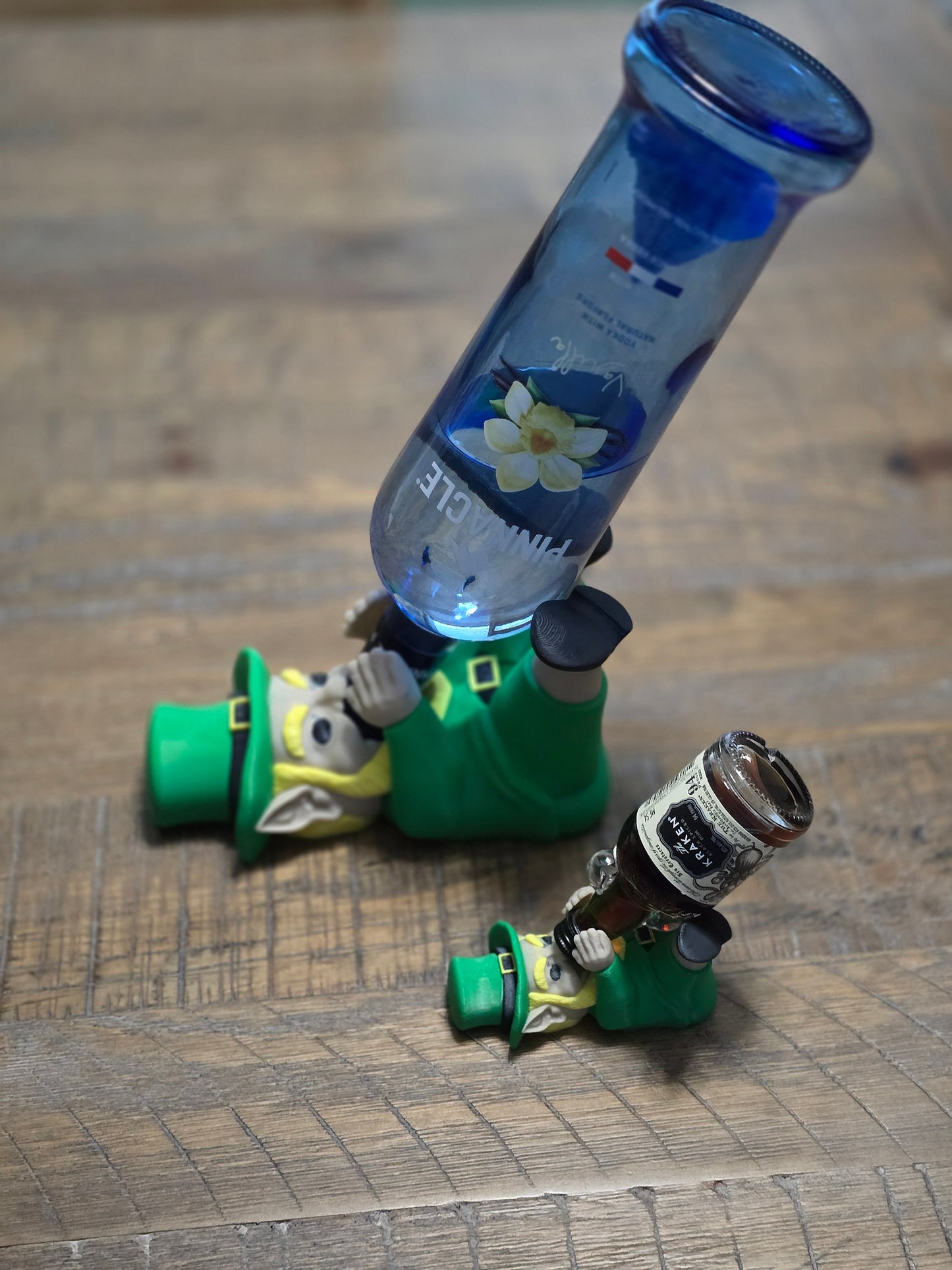 Leprechaun Drinking Large Bottle Holder
