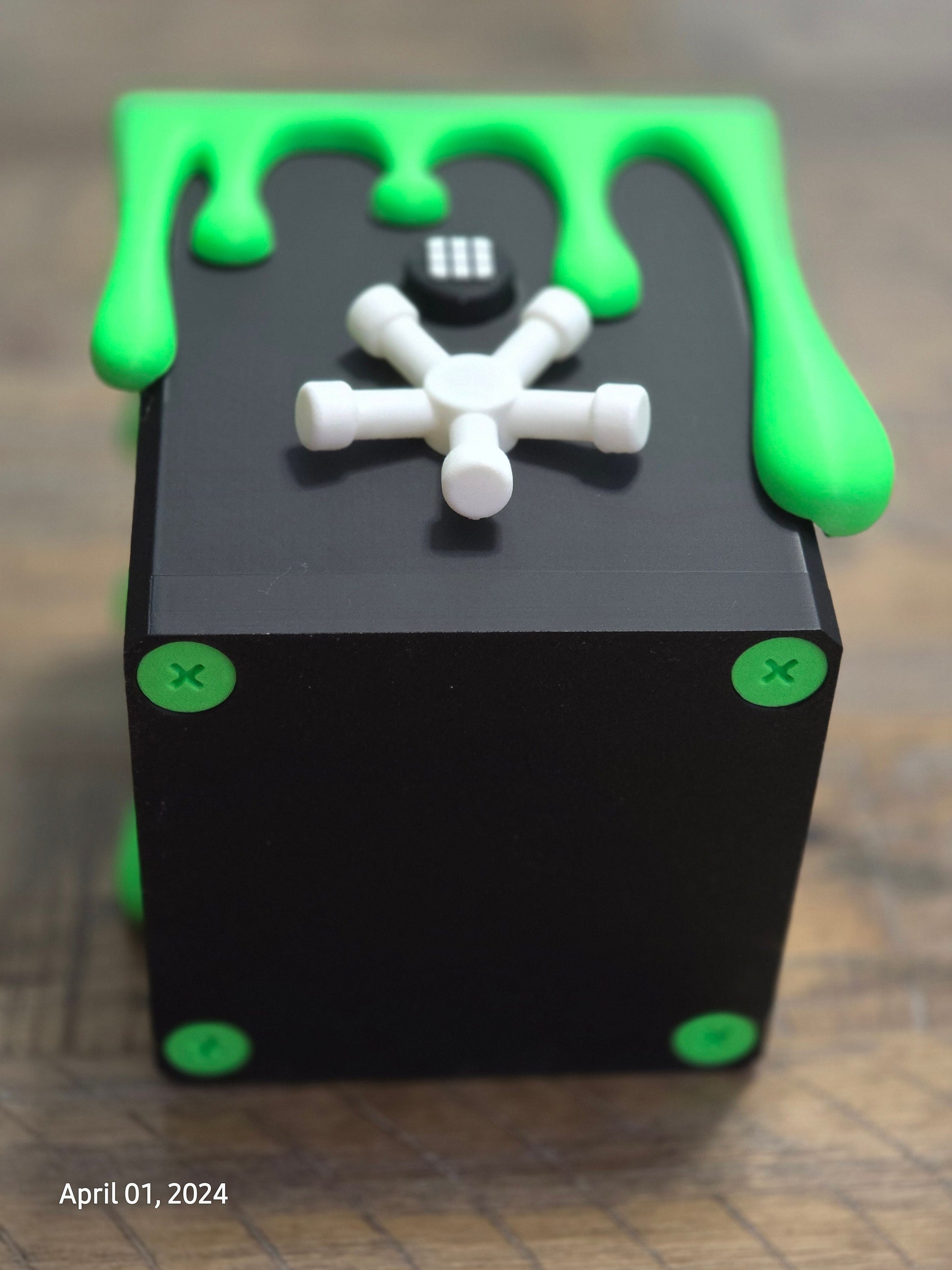 Slime Covered Coin Bank Safe