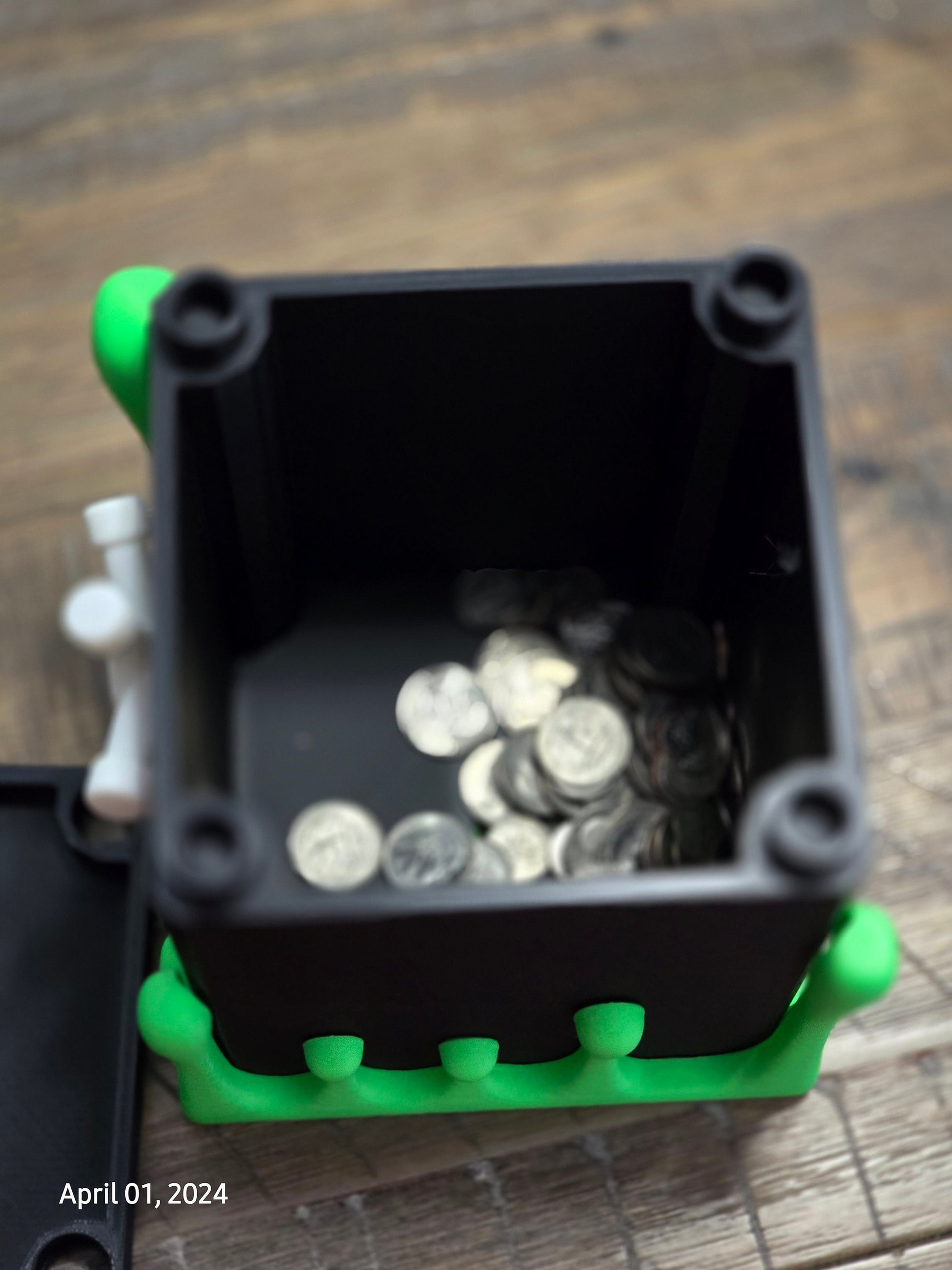 Slime Covered Coin Bank Safe