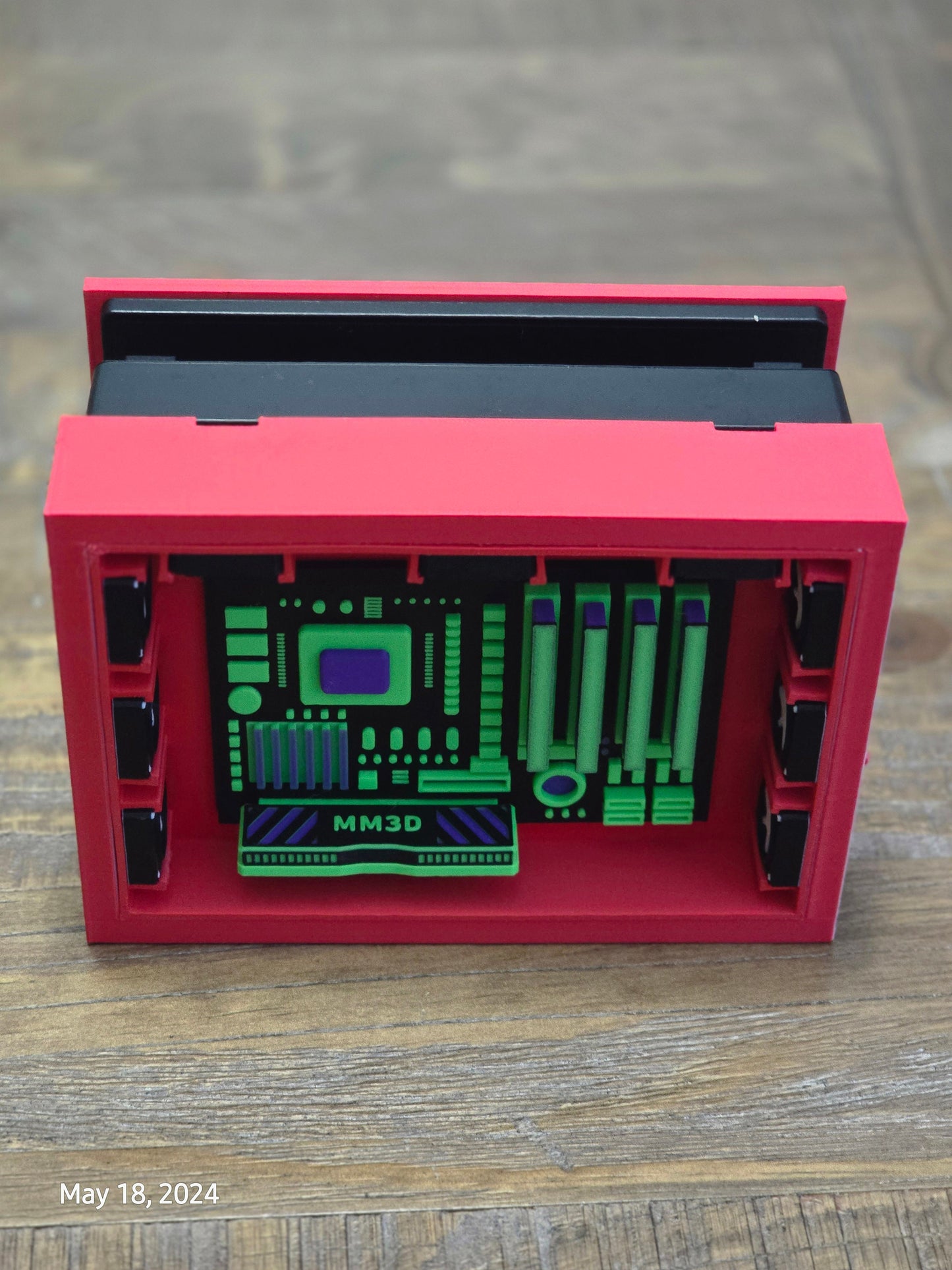 Custum PC Computer Display Nintendo Switch Docking Station.