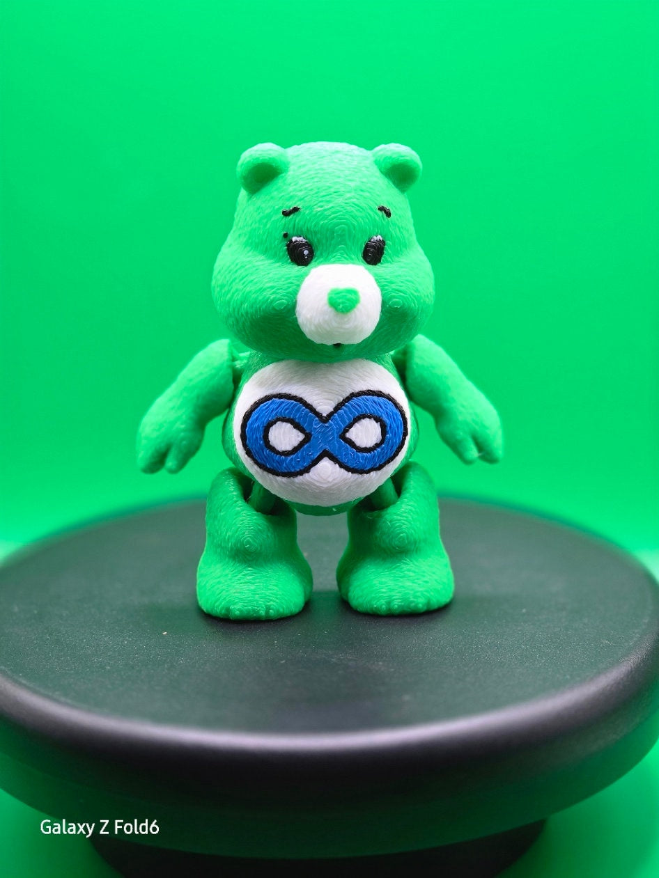 Care Bears of many Varations Vampire, Frankenstein, Football, Infinity, Cafe Latte, Good Luck Bears
