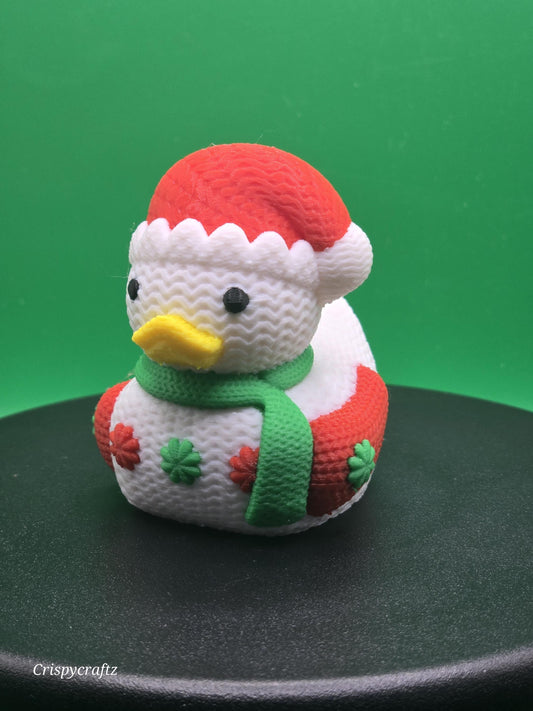 Snowman Duck Crochet and Tophat Thanksgiving Turkey Duck