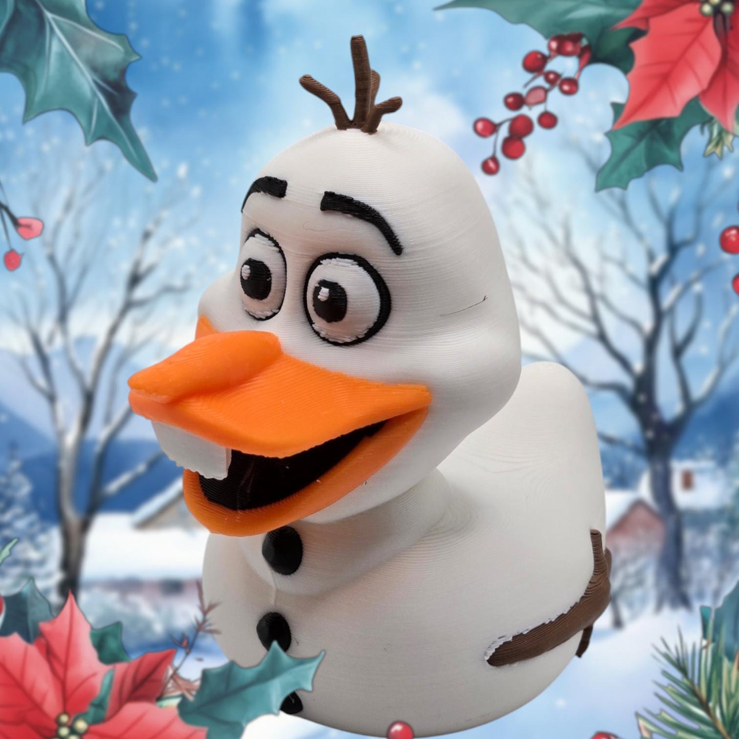 Grinch Snowman Olaf Duck ducks jeeps