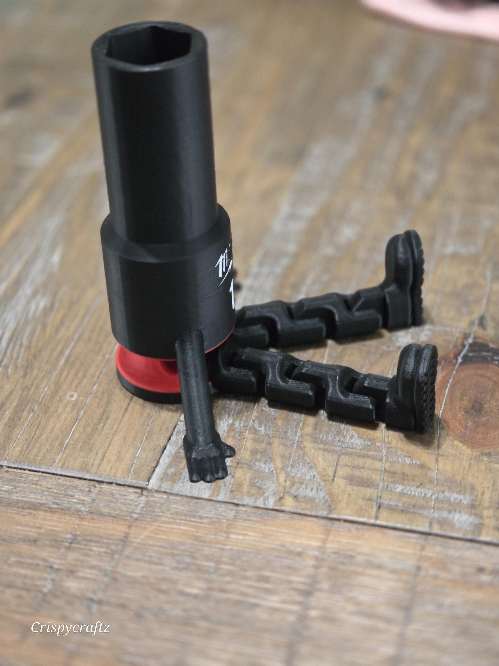 10mm Milwaukee Impact Socket Buddy with Arms & Flexi Legs