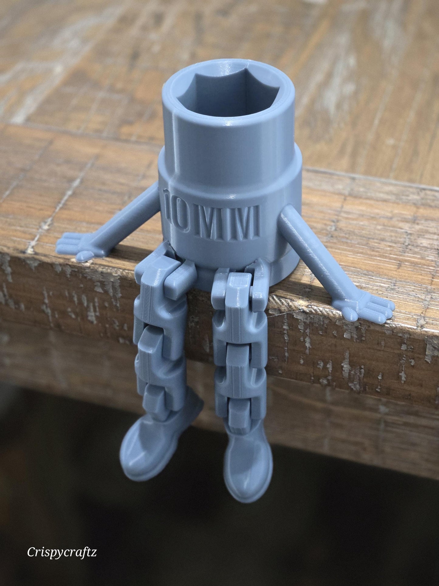 10mm Socket Buddy with arms & Flexi Legs