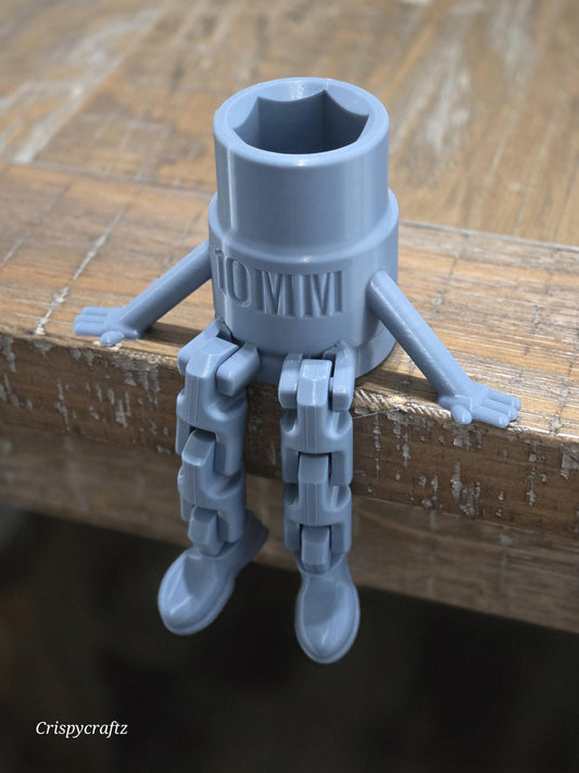 10mm Socket Buddy with arms & Flexi Legs